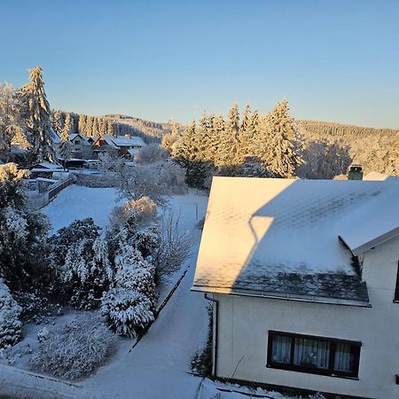 Gehlberger Landhaus Am Schneekopf / Ferienwohnung Suhl Exteriér fotografie